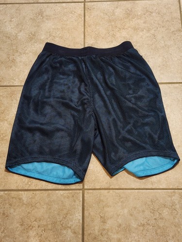 Nike Air Black Mesh Aqua Colored On The Inside Men's Size XL Shorts 778060 - Imagen 2 de 8