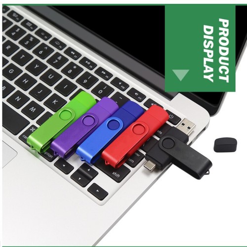 2 in 1 USB 2.0 Type C Stick 16G-256GB USB-C OTG Flash Drive Memory Stick Pen - Picture 8 of 16