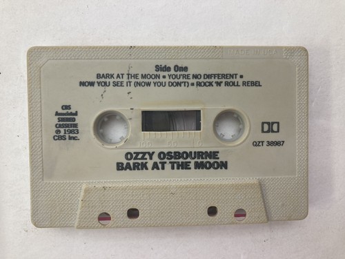 Ozzy Osbourne – Bark At The Moon (Cassette, US, 1983, CBS) - Picture 6 of 9