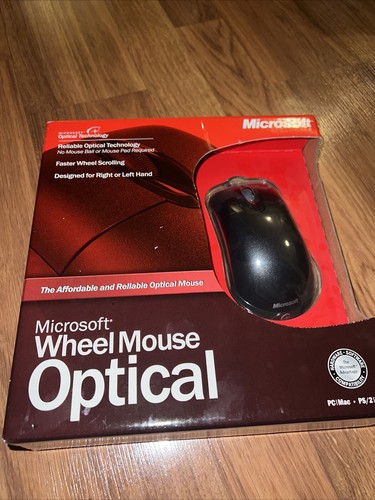Microsoft Wheel Mouse Optical USB PS/2 - D66-00069 - Picture 2 of 9