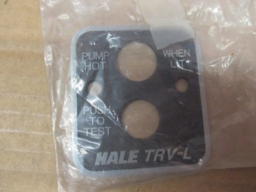 101-1720-00-0 HALE TRV-L NAME PLATE NEW - Picture 4 of 5