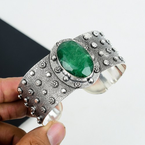 TreasureBay Bracciale Rigido Donna In Argento 925 Con Perline - Fatto A Mano, Regolabile, 16,5 Cm - 5