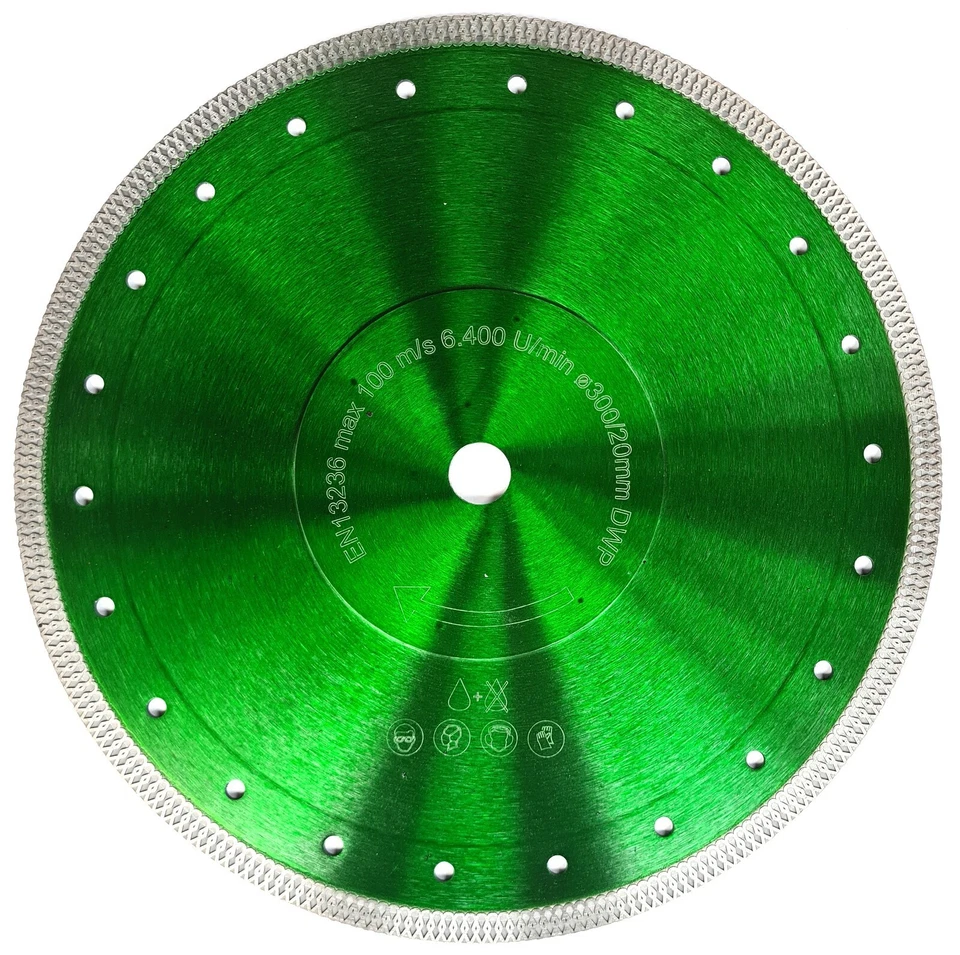 DWP Diamantscheibe Ø 300 x 20 mm Fliesen Diamanttrennscheibe