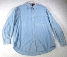 TOMMY HILFIGER Women's Denim Button Up Size 12