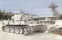 Tiger I Anfangsproduktion Panzer 1:35 Plastik Modellbausatz Dragon Models