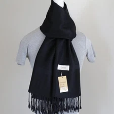 NEW Pashmina Scarf Wrap Shawl Paisley Fashion Black Cashmere Silk Style: 27