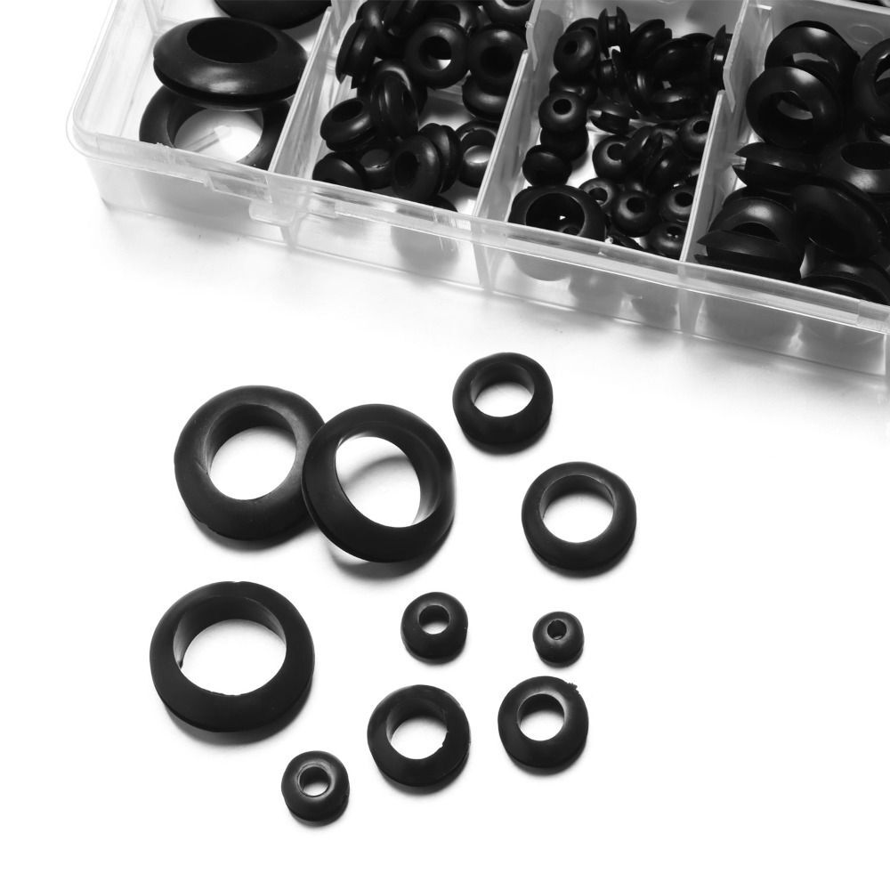 Assortment Kit Firewall Grommet Washers for Wiring Rubber Grommet