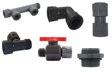Rain Verteiler Ventilbox Verschraubung Nippel Verbinder T-St&uuml;ck 1" AG IG Zubeh&ouml;r