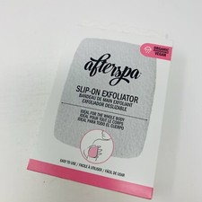 Afterspa Slip-On Body Exfoliator ORGANIC VEGAN New In Box