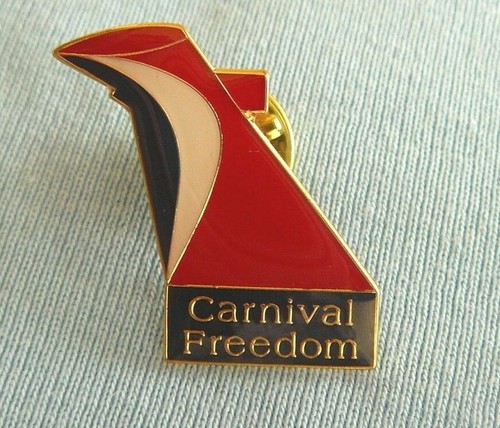 CARNIVAL CRUISE LINES FUN SHIP FREEDOM platinum past guest VIP pin - 第 1/8 張圖片