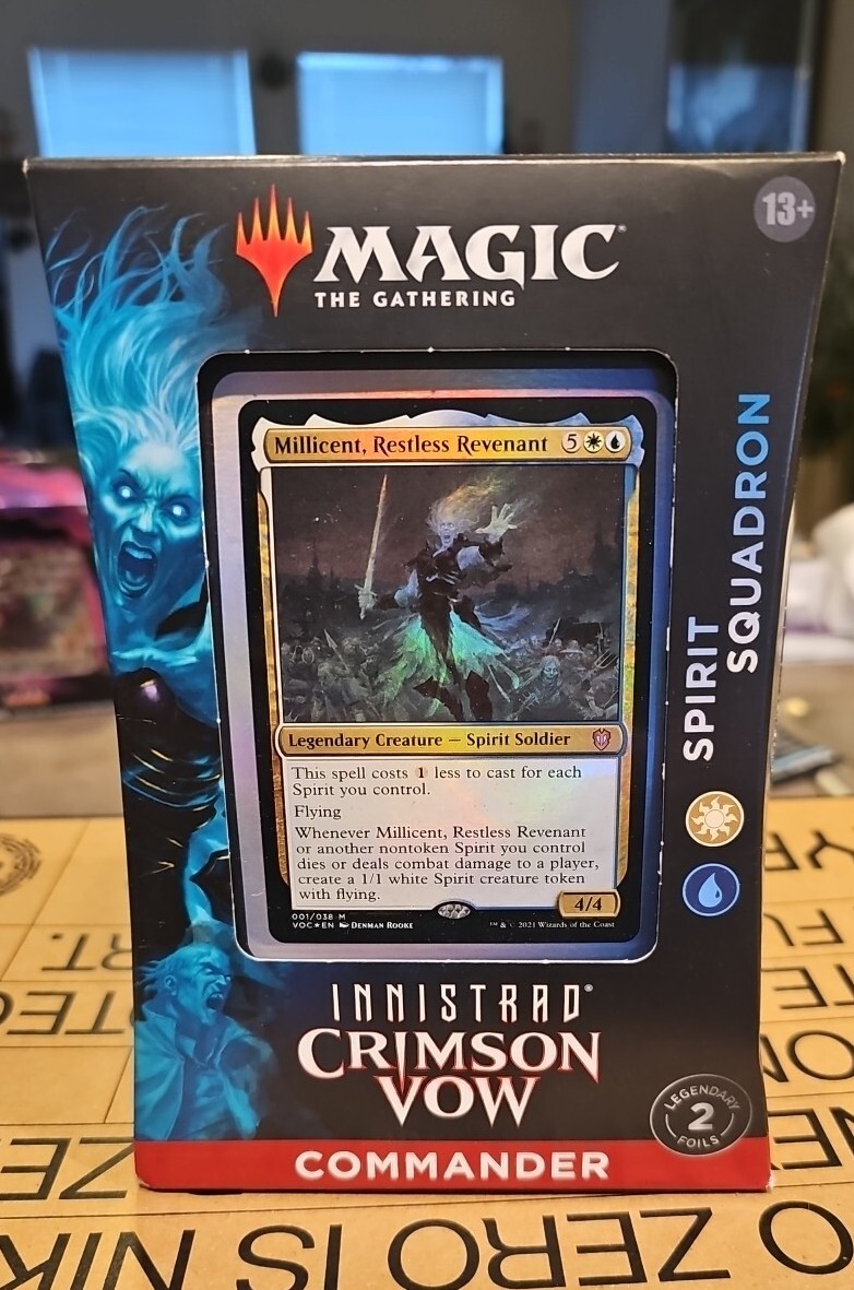 Magic The Gathering Innistrad Crimson Vow Commander Deck Spirit