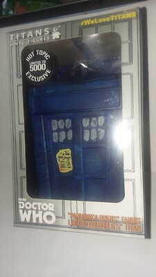 Titans Vinyl Doctor Who ''Pandorica Opens'' Tardis, 1996