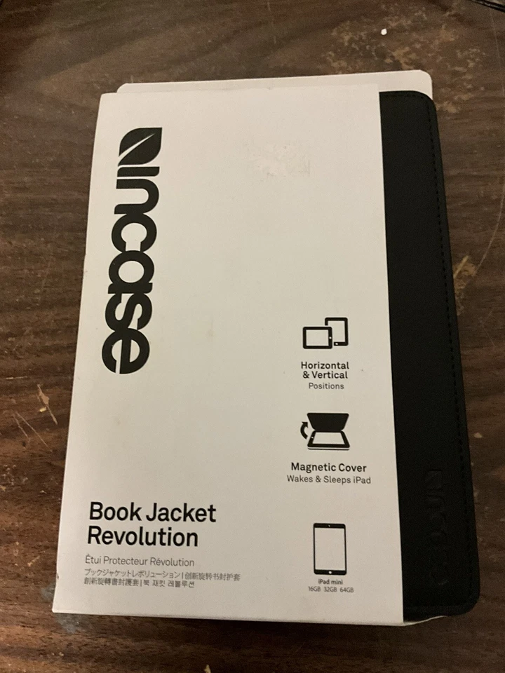 New INCASE Book Jacket Revolution For Apple IPAD MINI Black CL60480 - Image 2 of 4