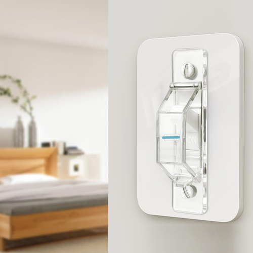 4 Pack Light Switch Cover Guard,Light Switch Lock with Glow in the Dark Effect, - Picture 6 of 12
