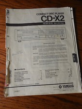 Yamaha CD-X2 Compact Disc Service Manual