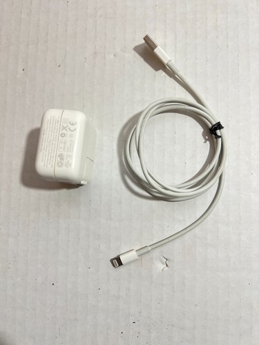Apple 10w USB Wall Charger Adapter for ALL iPhones w/ lightning cable - Picture 10 of 10