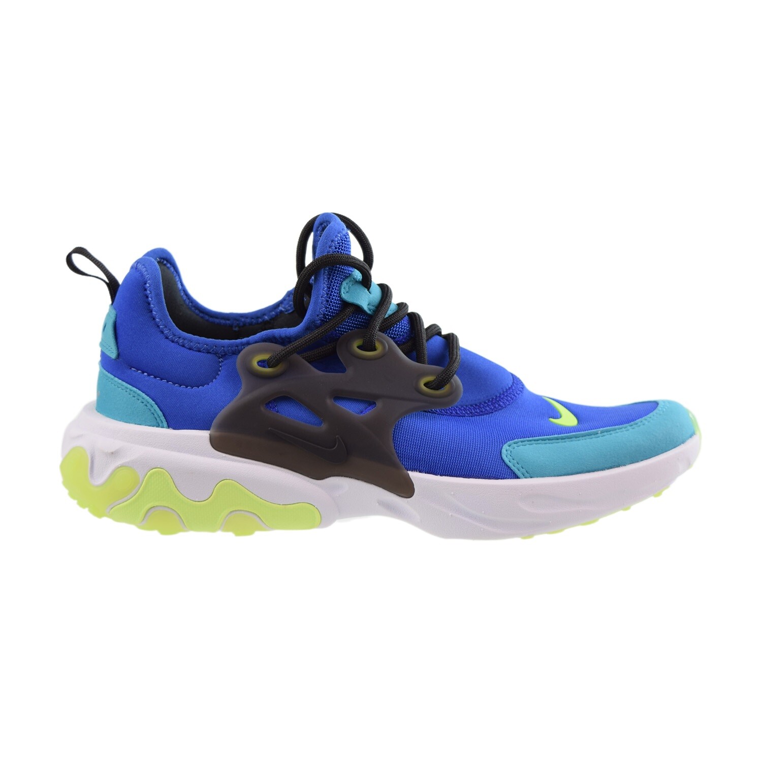 Кроссовки Nike React Presto (GS) для больших детей Athletic Hyper сине-зеленые BQ4002-403