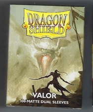 Dragon Shield Matte Valor (100) Shield Sleeves Free Shipping