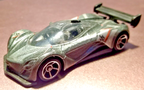 Hot Wheels Mazda Furai Race Car 2010 All Stars Grey 55 Loose Used