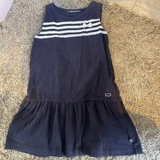 designer weekend a la mer blue sailor style sun dress aged 4yr