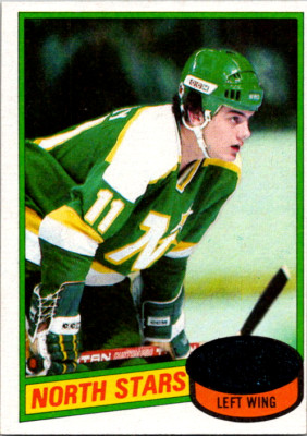 Tom McCarthy 1980/81 Topps #93   Minnesota North Stars