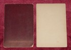 1885-1887 Two Cabinet Cards of Mr. Strom, Moline Illinois T M Jones Photographer — photo 2