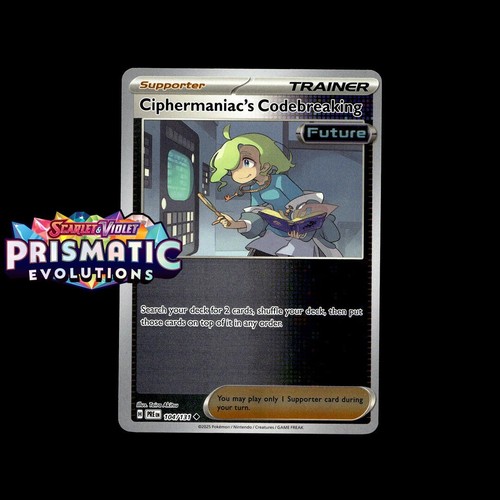 Pokemon Prismatic Evolutions: Choose Your Card! Reverse Holo/Holo EX Full Art NM - Picture 125 of 173