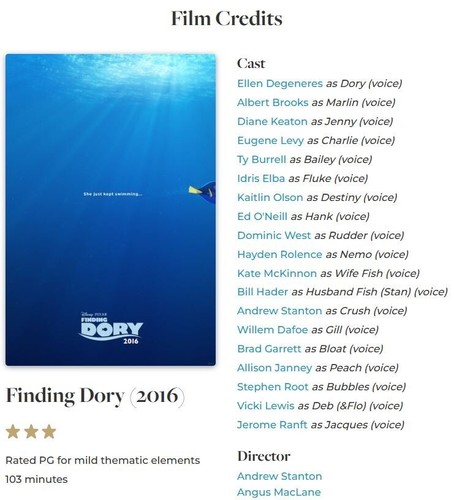 Disney's Finding Dory (Blu-ray / DVD, 2016, 3-Disc Set) Nemo, Pixar - Picture 6 of 8