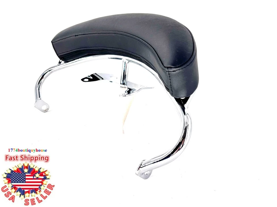 NUEVO Respaldo de transmisión desmontable Harley Heritage Springer Handrail 1997 a 2003 Foto 3 de 4