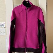 Under Armour Womens long sleeve full zip sweater jacket size M