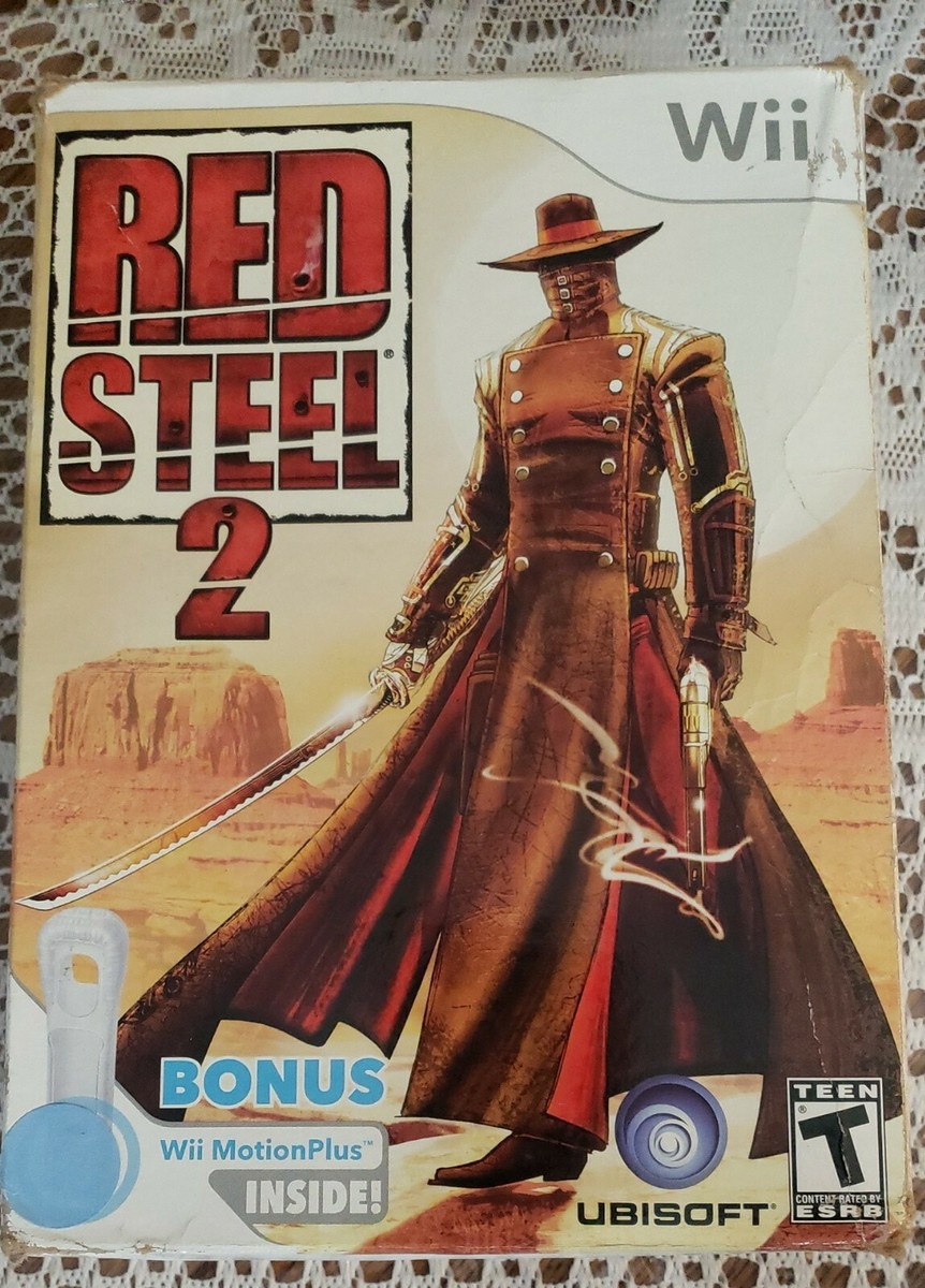Red Steel 2 - Wii MotionPlus Bundle - Nintendo Wii - Contents New