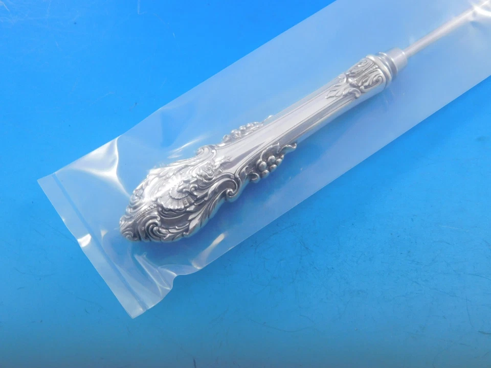 Cuchara Martini Sir Christopher por Wallace de plata esterlina HHWS hecha a medida 11 1/4 Foto 4 de 4