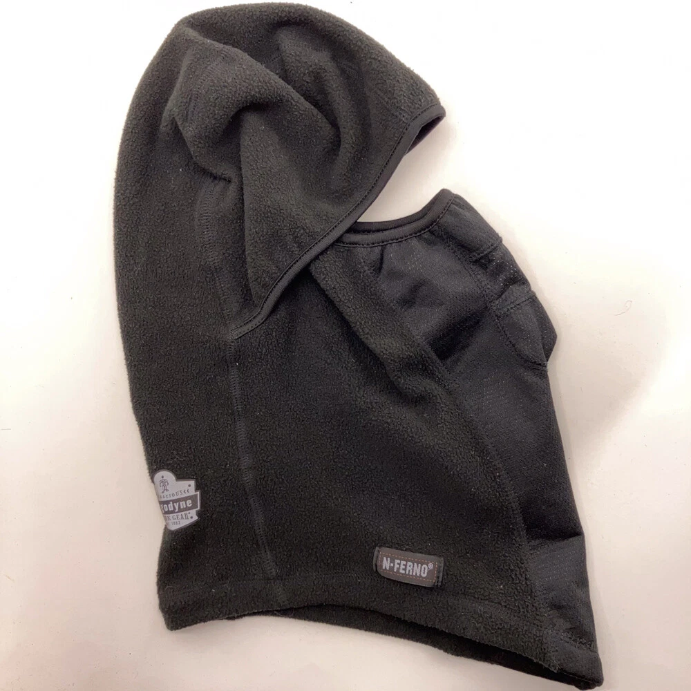 N-Ferno Tenacious Work Gear Erodyne Black Fleece Winter Ski Mask