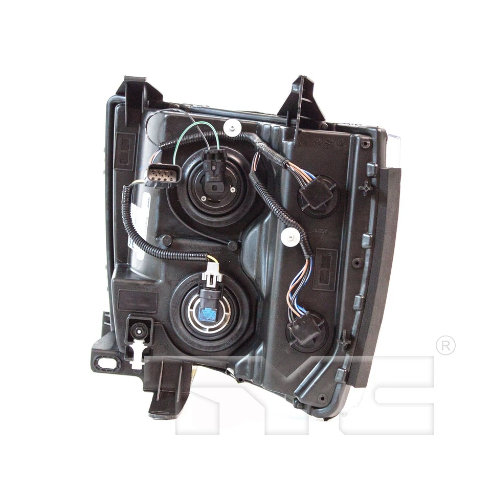Левая фара в сборе для Chevrolet Silverado 2500 HD 2007-2014 TYC 2008 2009 - Изображение 3 из 4