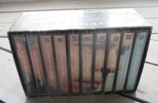JACQUES BREL INTEGRALE GRAND JACQUES  COFFRET 10 CASSETTES K7