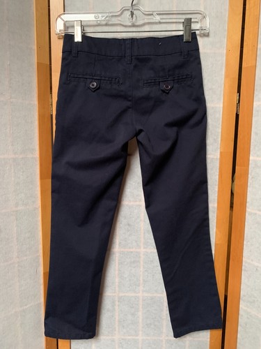 U.S. Polo Assn. Girls NAVY Pants Cotton Blend Adjustable Waist Size 7 - Picture 6 of 13