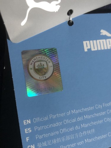 Foden #47 Manchester City 2021/22 Medium 3rd L/S Football Shirt Puma BNWT - 第 11/11 張圖片
