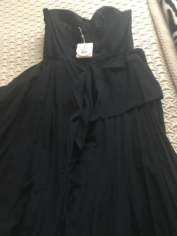 Sass и Bide темно-синий шелк платье как носили Дами Im RRP $799 - Изображение 3 из 3