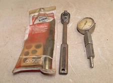 Mechanics lot K-D clutch aligning tool vaccum gauge Hinsdale ratchet collectible