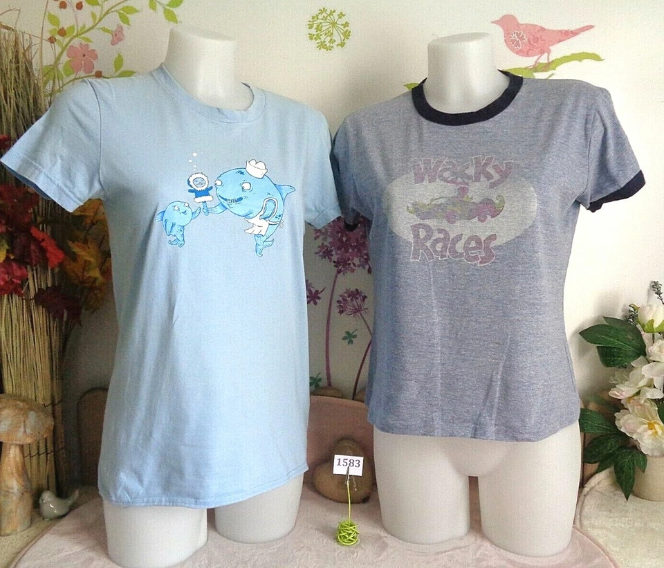 Lot vêtements occasion : Hauts / Tee-shirts " American Apparel " - T : 40 / L * - Photo 1/1