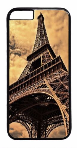 Paris Eiffel Tower France Pattern Case Cover For iPhone 6/6s/Plus/5/5s/5c/4s - Picture 1 of 3