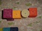 Alphabet Letters & Numbers BATTAT Sensory Toy Blocks 23 Fine Fun Colorful Rubber — photo 8