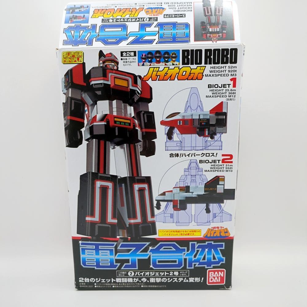 Power Rangers Choudenshi Bioman super Minipla Bio robo 2set BANDAI