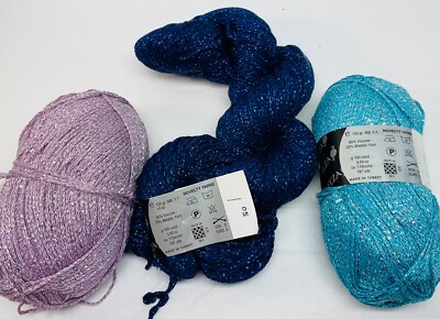 Feza Yarns Night Unit of 1 Select From Drop Down Menu New Vintage
