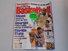 The Sporting News 2003 2004 College Basketball Magazine Kennedy Winston Roberson
