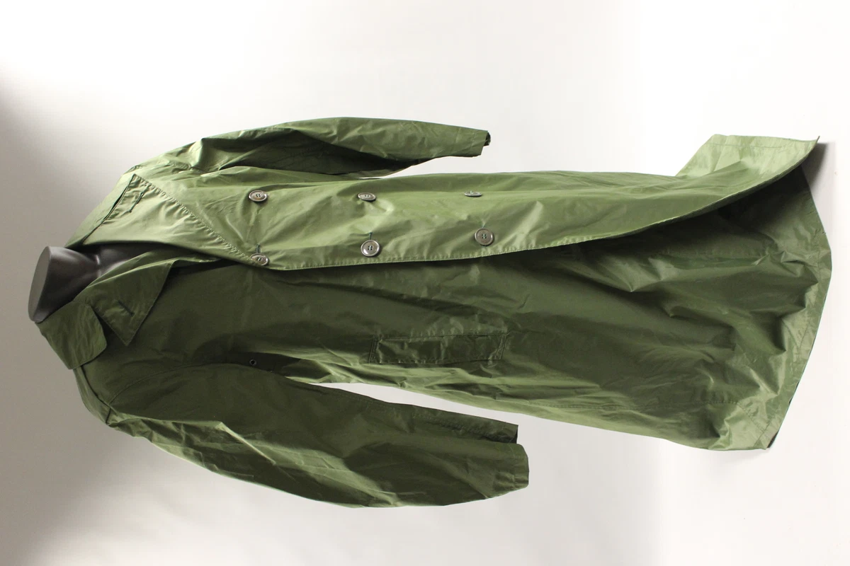 Coated raincoat deals