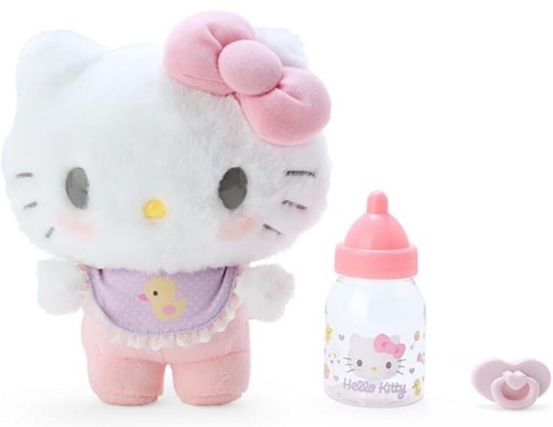 Hello Kitty Baby Peluche Giocattolo Care Set Personaggio Prodotti Sanrio Ufficiale Giappone Nuovo - Foto 2 di 6