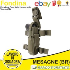 Fondina cosciale Verde OD Universale Regolabile - GFC Tactical