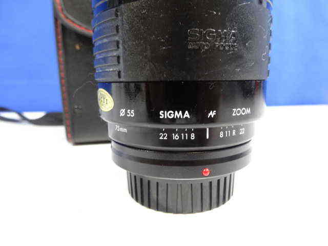 美品 SIGMA AF ZOOM 75-200/3.8 オリンパス OMマウント Sigma 75-200mm f/3.8 AF Zoom Multi-Coated Camera Lens w