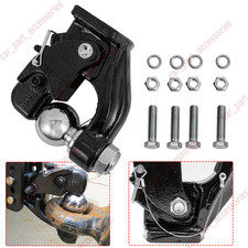 Pintle Hitch With 2-516 Trailer Ball Combination Hitch With Mounting Kit New